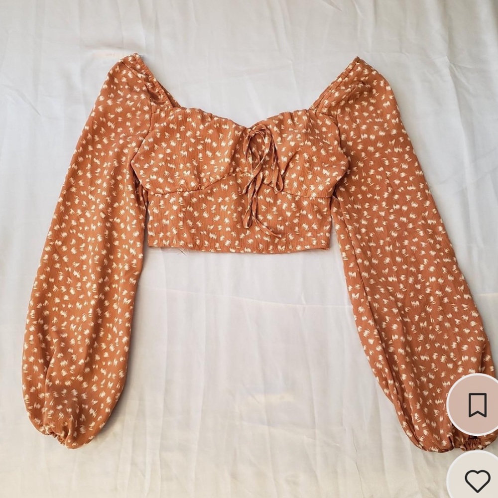 Pacsun Cropped Blouse